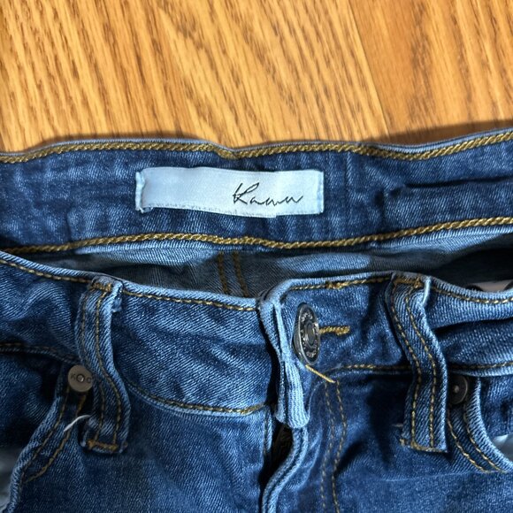 KanCan Distressed Blue Jeans W9/29 - Picture 2 of 5